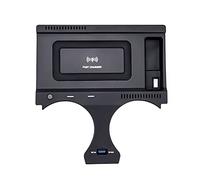 HUVNEXA Cargador inalámbrico QI de 15 W, placa carga, accesorios cargador for teléfono móvil, for, X3 X4 G01 G02 2018-2021 Soporte de carga inalámbrico para teléfono de coch(For X4 G02)