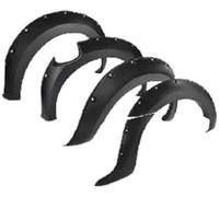 HUVNEXA Cejas para rueda de coche, 1 juego accesorios, 9 extensiones arco guardabarros estilo remachado, para Ford, para Ranger T7 2015 2016 2017 Embellecedor de paso de rueda de repuesto