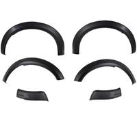 HUVNEXA Cejas para rueda de coche, 1 Juego, para Ford, para Ranger 2023, doble cabina, guardabarros negro mate, accesorios protectores de arco Embellecedor de paso de rueda de repuesto(BLACK Sport)