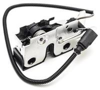 HUVNEXA Cerradura de capó, for VW, for Golf, 5K1 823 509 5K1823509 Cerradura de la cubierta del capó del motor Cerradura del pestillo del capó con microinterruptor Cerradura debajo del capó Pestillo d