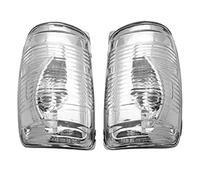 HUVNEXA Componente de cubierta lente luz señal giro lámpara indicadora espejo retrovisor simple, para Ford, para Transit, Mk8 2014 2015 2016 2017 Unidad de señal montada en espejo