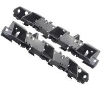 HUVNEXA Conjunto de soporte de parachoques Montaje de parachoques delantero izquierdo derecho, para soporte retención 57707Fj140 57707Fj150, para Subaru, para Xv Crosstrek 2012-2017