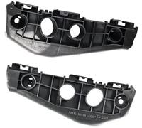 HUVNEXA Conjunto de soporte de parachoques Montaje de parachoques delantero, para Toyota, para Corolla 2009 2010 52116-12390 1 par guía izquierda derecha del coche
