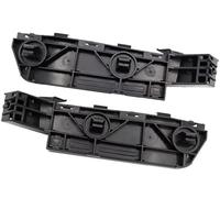 HUVNEXA Conjunto de soporte de parachoques Par de montaje parachoques delantero izquierdo derecho, para soporte viga, retenedor guía rejilla 71198-Swa-003, para Crv 2007 2008 2009