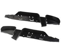 HUVNEXA Conjunto de soporte de parachoques Parachoques delantero izquierdo y derecho de 2 uds, para soporte guía, colgador refuerzo barra choque 51117033706, para Bmw, 525I, 530I