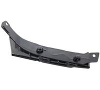 HUVNEXA Conjunto de soporte de parachoques Soporte de barra cubierta izquierda derecha montaje parachoques delantero, para guía 51117116667, para Bmw, para X5 E53 2003 2004 2005 2006(BLACK Left)
