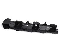 HUVNEXA Conjunto de soporte de parachoques Soporte de fijación del soporte retención parachoques delantero coche, lado izquierdo y derecho, para 57707Fj030 57707Fj020 12-16(BLACK L)