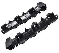 HUVNEXA Conjunto de soporte de parachoques Soporte de Parachoques Delantero Guía Coche 2 Piezas, para Accesorios retenedor Rejilla, para Subaru, para Impreza 2012 2014 2015