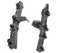 HUVNEXA Conjunto de soporte de parachoques Soporte de parachoques delantero, para Nissan, para Qashqai 2013-2021 62222-DF30A 1 par guía izquierda derecha