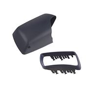 HUVNEXA Cubierta de espejo retrovisor lateral con marco, color negro mate, accesorios de repuesto for coche, for, E53 X5 2000-2006 Cubierta del espejo retrovisor del coche(Type2Mirror CoverR)