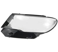HUVNEXA Cubierta de faro coche, for Jeep, for Compass 2017 2018 2019, pantalla lámpara cabeza lente, accesorios carcasa luz delantera transparente Cubierta de lente de faro de coche(BLACK Left)