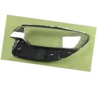 HUVNEXA Cubierta de faro coche, for Jeep, for Compass 2021 2022 2023, accesorios pantalla lente carcasa transparente Cubierta de lente de faro de coche(BLACK 1pcs Left Side)