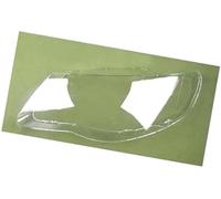 HUVNEXA Cubierta De Faro Coche, for VW, for Touareg 2007 2008 2009 2010 Pantalla Lámpara Lente Transparente Accesorios Carcasa Delantera Cubierta de lente de faro de coche(BLACK 1pcs Left Side)