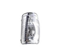 HUVNEXA Cubierta de lámpara luz señal giro espejo trasero lateral coche, para Ford, para Transit, Mk8 2014 2015 2016 2017 Bk3113b382ba Bk3113b382aa Unidad de señal montada en espejo(White Right)