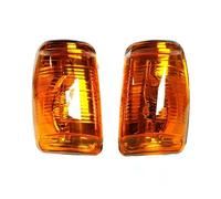 HUVNEXA Cubierta de lámpara luz señal giro espejo trasero lateral coche, para Ford, para Transit, Mk8 2014 2015 2016 2017 Bk3113b382ba Bk3113b382aa Unidad de señal montada en espejo(Yellow 1 Pair)