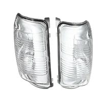 HUVNEXA Cubierta de lente lámpara indicadora luz señal giro lateral espejo izquierdo/derecho, para Ford, para Transit, Mk8 2014 en adelante 1847387 Unidad de señal montada en espejo