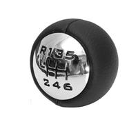 HUVNEXA Cubierta de perilla caja cambios coche 5/6 velocidades, for 307 308 3008 407 5008 807, for Partner, B9 TEPEE, for Citroen, C3 C4 C8 Funda para palanca de cambios automotriz(BLACK 6 Speed)