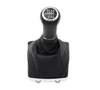 HUVNEXA Cubierta de perilla palanca cambios coche 5/6 velocidades, for Opel, Vauxhall, Astra H 2005-2009, arranque Gaitor Funda para palanca de cambios automotriz(BLACK 6-Speed)