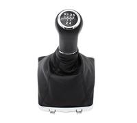 HUVNEXA Cubierta de perilla palanca cambios coche 5/6 velocidades, for Opel, Vauxhall, Astra III H 2005-2009, arranque Gaitor Funda para palanca de cambios automotriz(BLACK 5 speed)