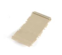HUVNEXA Cubierta de persiana Enrollable for Consola Central de Coche, embellecedor de portavasos for Beber, persiana Enrollable Beige, for, for, E46 3 Series 51167038333 1998-2005 Nuevo Cubierta de