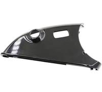 HUVNEXA Cubierta del espejo retrovisor Carcasa del espejo retrovisor Tapa inferior del soporte del espejo retrovisor lateral negro, for Mercedes, for Benz, W212 2009-2015 Clase S W221 2009-2013 Cubier