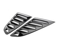 HUVNEXA Cubierta protectora de rejilla de entrada de aire, Ford, for Mustang, 2015 2016 2017 2018 2019 2020 Rejillas de ventana del cuarto trasero Scoops Spoiler Panel de ajuste del automóvil Cubierta