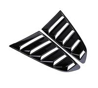 HUVNEXA Cubierta protectora de rejilla de entrada de aire, Ford, for Mustang, 2015 2016 2017 2018 2019 2020 Rejillas de ventana del cuarto trasero Scoops Spoiler Panel de ajuste del automóvil Cubierta