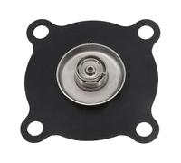 HUVNEXA Diafragma de válvula con sello de goma electromagnético, diafragma de válvula solenoide de 3/4", válvula solenoide negra for 1/2". Diafragma de bomba de aire