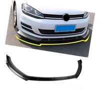 HUVNEXA Divisor del alerón Trasero del Coche Divisor de alerón Labios Parachoques Delantero Coche, para VW, para Polo 2014-2018, Protector Kit carrocería Deflector protección difusor