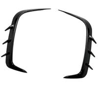 HUVNEXA Divisor del alerón Trasero del Coche Divisor de Parachoques Trasero, para BMW G22 G23 425I 430I M440i Sport Side Air Knife Cubierta ventilación Trim Spoiler Body Kit Labio