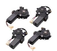 HUVNEXA Elevalunas eléctrico for Toyota, Land Cruiser y LC80 4500 (1991-1994, 1995, 1996 y 1997). Motor elevalunas, actuador de elevalunas (Trasero Derecho). Motor del elevalunas(Black Front Left)