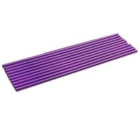 HUVNEXA Embellecedor de consola central, 10 Uds., 20Cm, salida aire acondicionado coche, moldura decorativa en forma U, tiras decorativas, tira Pegatina del panel de cambio de marchas(Purpecor Strips)