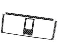 HUVNEXA Embellecedor de consola central, para Accord 2003-2007, pegatina decorativa salida aire fibra carbono modificada para interior coche Pegatina del panel de cambio de marchas(BLACK Color D)