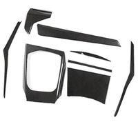 HUVNEXA Embellecedor de consola central, para Bmw 3 para Series 4 G20 G21 G22 2020-2022 Abs Car Gear Panel Cover Interior Kit Pegatinas Pegatina del panel de cambio de marchas(BLACK 7)