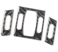 HUVNEXA Embellecedor de consola central, para Bmw Serie 5, para E60 2006-2010, control coche, perilla salida aire acondicionado, pegatina, accesorios Pegatina del panel de cambio de marchas