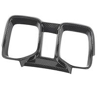 HUVNEXA Embellecedor de consola central, para Camaro 2010-2015, cubierta decorativa para salpicadero instrumentos coche, pegatinas molduras interiores Pegatina del panel de cambio de marchas