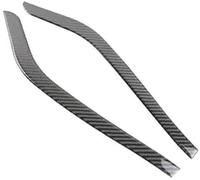 HUVNEXA Embellecedor de consola central, para Crv 2007 2008 2009 2010 2011 2 piezas cubierta lateral control coche Pegatina del panel de cambio de marchas