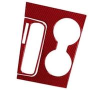 HUVNEXA Embellecedor de consola central, para Impala 2014-2020 con apariencia fibra carbono, pegatina decorativa panel engranajes taza agua Pegatina del panel de cambio de marchas(BLACK Colorb)