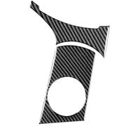 HUVNEXA Embellecedor de consola central, para X3 E83 2004 2005-2010, pegatina decorativa para portavasos, accesorio para coche Pegatina del panel de cambio de marchas