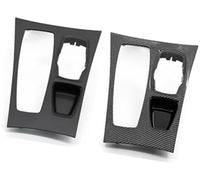 HUVNEXA Embellecedor de consola central, para X5, para X6 E70 E71 E72 2007-2009 Lhd Panel cubierta palanca cambios marcha media coche Pegatina del panel de cambio de marchas