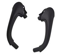 HUVNEXA Embellecedor de manijas for cubiertas puerta interior Interior delantera izquierda/derecha coche, for Mercedes-Benz, W203 Clase C 2308101551 Tirador de puerta para coche(Black-Front)