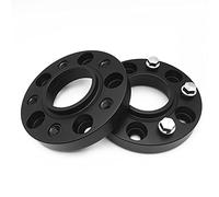 HUVNEXA Espaciador de rueda aleación aluminio forjado, 2 piezas, 5x120 CB, 72,6mm, adaptador neumático con brida cubo tuerca integrada, for, MINI Cuña espaciadora de rueda de coche(Embedded 30mm)