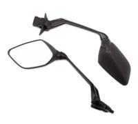 HUVNEXA Espejo retrovisor de motocicleta, para Tmax 530 T, para Max, para espejos de soporte de soporte retrovisor móvil hacia adelante 2012-2017 Espejo retrovisor de bicicleta Espejo retrovisor