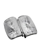 HUVNEXA Espejo retrovisor Luz de señal giro Lámpara indicadora Cubierta lente Plástico transparente, para Ford, para Transit, Mk8 2014 2015 2016 Unidad de señal montada en espejo(Left And Right Side)