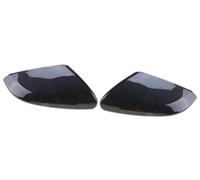 HUVNEXA Espejos traseros de motocicleta, para Civic 10Th 2016-2018, carcasa de espejo retrovisor, tapas de cubierta de ala lateral, hebilla, accesorios de coche Espejo retrovisor de (A)