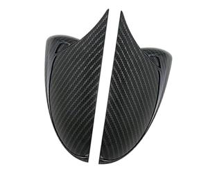 HUVNEXA Espejos traseros de motocicleta, para Kia K3, para Cerato, para Forte 2013-2018/2019-2022 Abs Auto Carrocería Puerta lateral Espejo retrovisor Tapa Shell Carcasa Etiqueta embellecedora