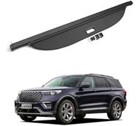 HUVNEXA Estante retráctil para Paquetes de Maletero Trasero Coche, para Ford, para Explorer 2020-2022, Protector Sombra Equipaje, Cubierta Seguridad Soporte de Almacenamiento del Maletero