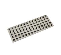 HUVNEXA Estilo de automóvil, for Mercedes-Benz, for BCES CLS SLK Cla Gla Glk Ml GL Serie Placa de reposapiés Antideslizante Sin Taladro Cubierta de Pedal de reposapiés Funda para Pedales de Coche