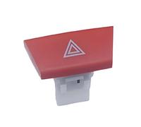 HUVNEXA For 107, reparación de automóviles, interruptor de luz de emergencia, luz de emergencia, luz de advertencia, botón de advertencia de peligro 6490.ng Botón de interruptor de luces de emergencia