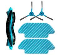 HUVNEXA For Cecotec Conga, 4090 5090 6090 Accesorios Repuestos Kit de recambio aspiradora Cepillo Lateral Central Rueda paño mopa Kit de accesorios para robot aspirador(TM)